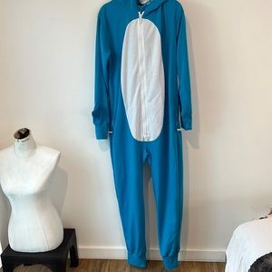 Tipsy elves shark onesie